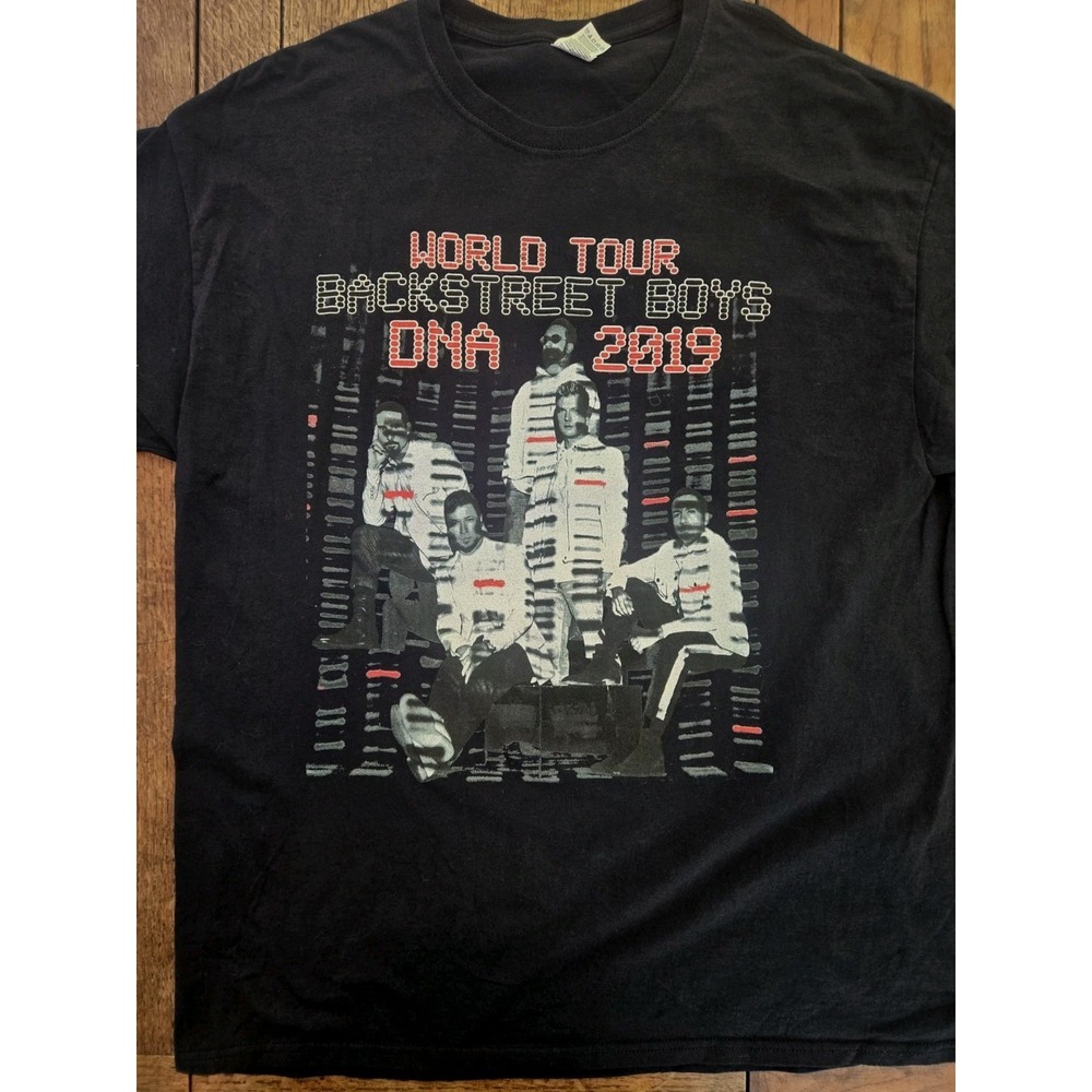 Backstreet Boys T-Shirt Sz Xl 2019 Dna World Tour S/s Music Concert Band